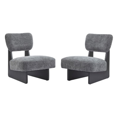 charcoal gray/black