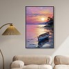 Art Remedy Quaint Sunset Shore Beach Life Inspired Wall Art Framed - 2 of 4