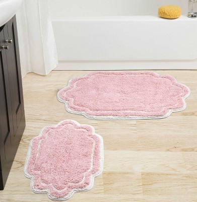 Allure Collection Cotton Tufted Set of 2 Bath Rug Set - Home Weavers