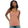 Felina Reversible Cotton Womens Tank Top | 4-Pack - 2 of 4