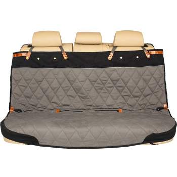 PetSafe Happy Ride Quilted Bench Cat and Dog Seat Cover - Gray