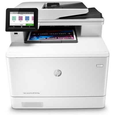 HP Inc. Color LaserJet Pro MFP M479fdw Laser Printer, Color Mobile Print, Copy, Scan,