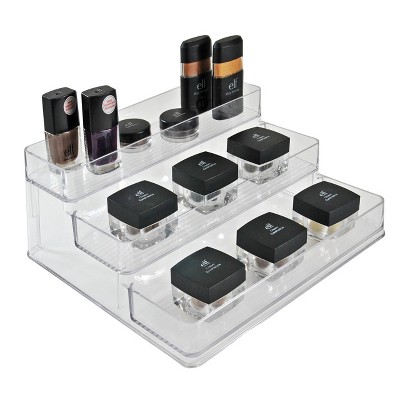 Clear Acrylic Three-Tier Countertop Display Rack