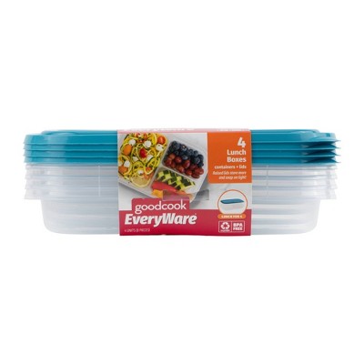 GoodCook EveryWare Lunch Box - 4ct