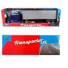 Freightliner Columbia Truck Blue with Gray Container 1/32 Diecast Model by Welly - 3 of 3