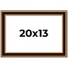 PosterPalooza | Weathered Gold Picture Frame - UV Acrylic, Backing Board, Hanging Hardware Included - 2 of 4