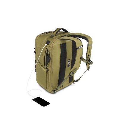 SWISSGEAR 45L Travel Backpack with RFID Blocking Pocket - Olive Branch_8