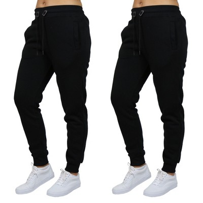 Blue Ice Women's Loose Fit  Fleece-Lined Jogger Sweatpants-2 Pack