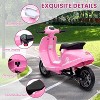 TackView Electric Moped Scooter for Kids, 24V 350W Kids Ride on Motorcycle, Max Up to 14MPH - 4 of 4