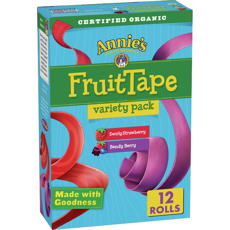 Annie&#39;s Fruit Tape Variety Pack Fruit Snacks &#8211; 12ct, 1 of 11