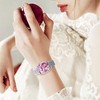 HTUTWOO Personality Embroidery Apple Watch Bands, Sports Watch Straps 38/40/41/42/44/45/46/49mm, for iWatch Series 11 10 9 8 7 6 5 4 3 2 1 SE Ultra - 3 of 4