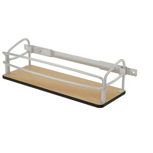 Rev-A-Shelf Steel Door/Wall Mount Standard Spice Rack Pantry Shelf Organizer for Kitchen Cabinet Adjustable Storage Organization, 54SR-14-1 - 1 of 4