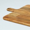 10 Round Wooden Paddle Serving Board - Hearth & Hand™ With