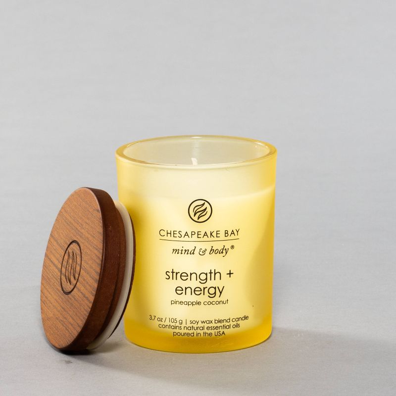Jar Candle Strength & Energy - Mind And Body By Chesapeake Bay Candle, 3 of 9