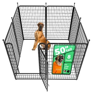 FXW Rollick Dog Playpen for Indoor, Yard, RV Camping, Panels for Puppy and Small Dogs│Patented - 1 of 4