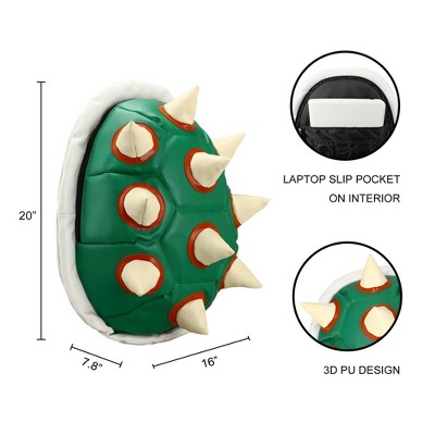 Рюкзак Super Mario Bros Bowser Shell Novelty — фото 8