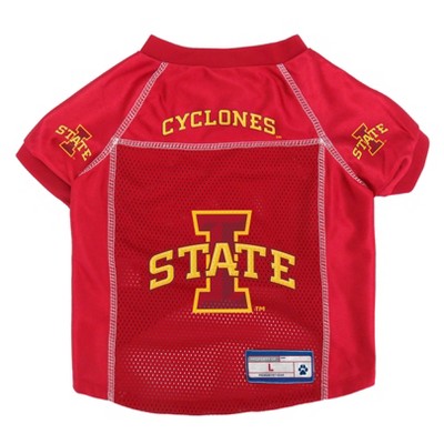 NCAA Iowa State Cyclones Little Earth Pet Football Jersey - L