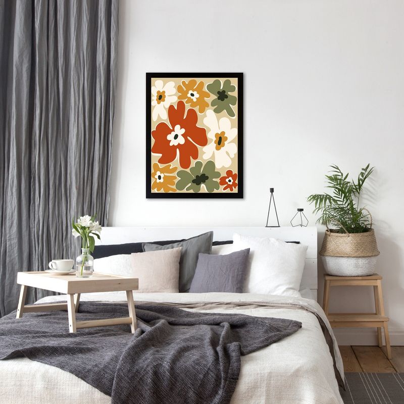 Americanflat Boho Wall Art Room Decor - Vintage Floral House by Miho Art Studio, 5 of 7