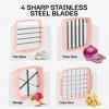 NutriChopper Handheld Vegetable and Fruit Chopper with 4 Stainless Steel Blades & Catch Container - 4 of 4
