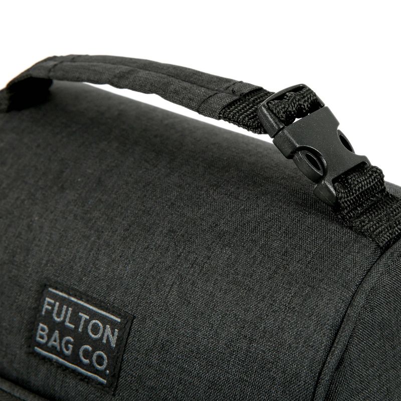 Fulton Bag Co. Dual Compartment Lunch Bag - Black, 4 of 15