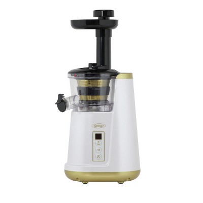 Photo 1 of 
****RESIDUE**** ***USED***

Omega Juicer Cold Press 365 Vertical Slow Masticating Extractor for Fruits and Vegetables, BPA-Free, 65 RPM, 150-Watts, White