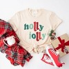 Simply Sage Market Women's Holly Jolly Colorful Short Sleeve Graphic Tee - 3 of 4