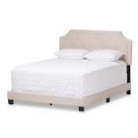Willis Modern and Contemporary Fabric Upholstered Bed - Baxton Studio