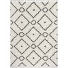 Mercer Shag Plush Tassel Moroccan Geometric Trellis Area Rug - JONATHAN Y - 2 of 4