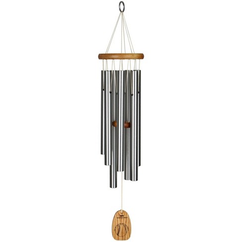 Woodstock Chimes Signature Collection, Take Me Out to the Ball Game Chime,  27'' Silver Wind Chime TMOC - image 1 of 4