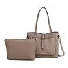 MKF Collection Raya Vegan Leather Women’s Shoulder Bag with Crossbody Pouch by Mia K - 2 of 4