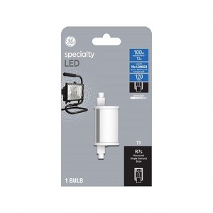 GE - LED Bulb - T9 R7S - 100 Watt Equivalence - Warm White - 1 Pack - 1 of 1