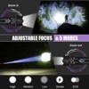 Sunitact Rechargeable LED Flashlight - Super Bright 3000LM, IP67 Waterproof, Camping & Emergency Gift for Men, Dad, Outdoor Enthusiasts - 2 of 4