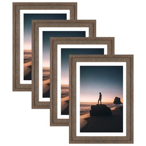Golden State Art 18x24 16x20 13x19 14x18 Wood Picture Frame 0.945 Inch Thickness - Pack of 4 - 1 of 4