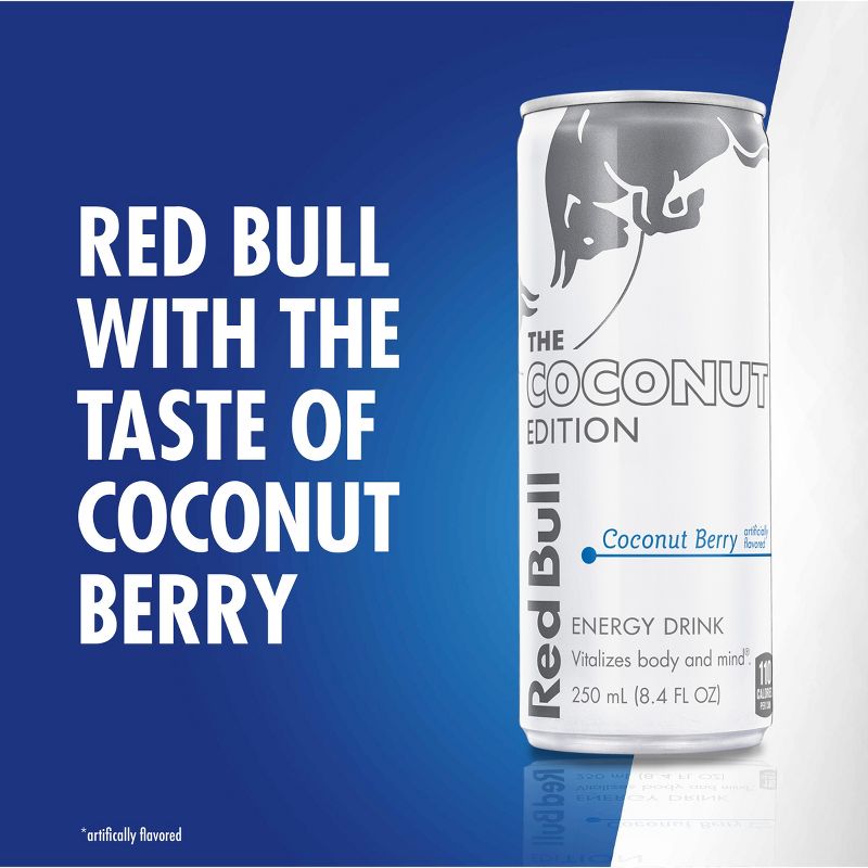 Red Bull Coconut Berry Energy Drink - 4pk/8.4 fl oz Cans, 2 of 9