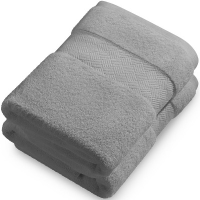 Soft Absorbent Luxury Cotton Bath Towel 30x56 - 2 Pack : Target