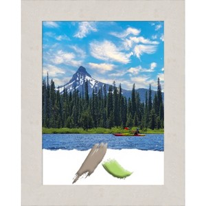 Amanti Art Rustic Plank White Picture Frame - 1 of 4