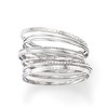 Ross-Simons Italian Sterling Silver Jewelry Set: 7 Assorted Texture Bangle Bracelets - 3 of 4