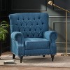 Lyngins Modern Luxury Tufted Recliner Chair with High Back & Adjustable Footrest,Accent Sofa Arm Chair for Living Room - 4 of 4