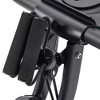 Folding Exercise Bike, Fitness Upright and Recumbent X-Bike with 16-Level Adjustable Resistance, Arm Bands and Backrest - 3 of 4