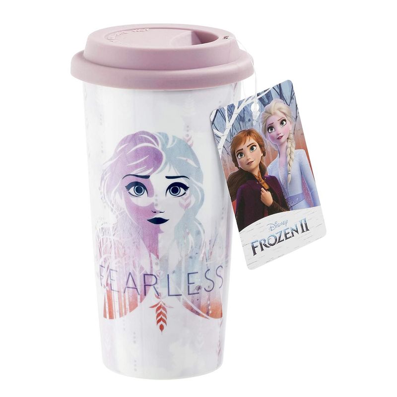 Funko Funko Disney Frozen 2 Elsa 16oz Travel Mug w/ Lid, 3 of 4
