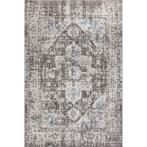 Nuloom Cooper Non Skid Eco-friendly Rug Pad, 4' X 6', Gray : Target