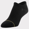 All Pro By Gold Toe Women's Ultra Invisible 10pk No Show Socks -  Black/white/gray 4-10 : Target