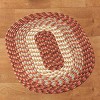 Collections Etc Versatile Alpine Braided Accent Rug with 3-Tone Coloring for Any Room - image 2 of 2