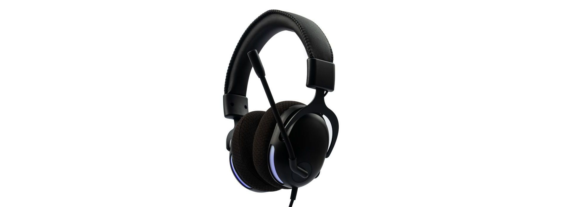 RadioShack Gaming Headphones, 40 mm High-Fidelity Audio, Dual 3.5 mm & USB-A Plugs, RGB Lights, Maximum 100 dB Sensitivity 3304406