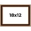 PosterPalooza | Weathered Gold Picture Frame - UV Acrylic, Backing Board, Hanging Hardware Included - 2 of 4