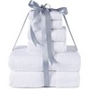 Noble House Ultra Soft 100% Cotton Extra Heavy & Absorbent Hotel & Spa Feel 6pc Bath Towel Set Bathroom 2 Bath Towels 2 Hand Towels 2 Washcloths - 2 of 4