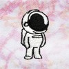 Dalix Astronaut Tie Dye Bucket Hat Cotton Embroidery Casual Outdoor Style Mens - 2 of 4
