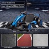 COZONY 24V Kids Ride On Go Kart, Adjustable Length Electric Drifting Car with Dual 200W Motors, Variable Speed, Power Display Racing Toy for Ages 6+ - 2 of 4