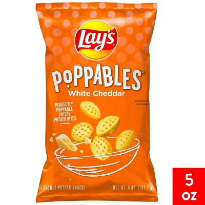 Lay's Poppables White Cheddar Potato Snacks - 5oz : Target