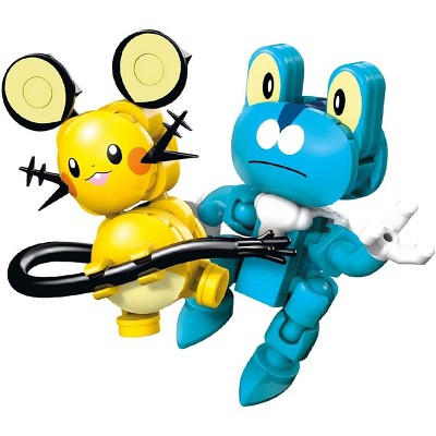 Mattel Mega Construx Pokémon Battle Pack | Froakie VS. Dedenne